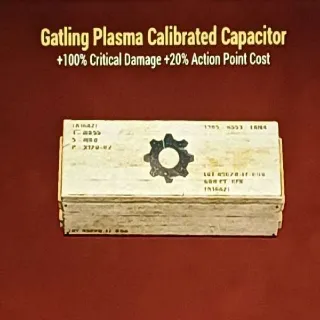 Gatling Plasma Calibrated Capacitor Mod