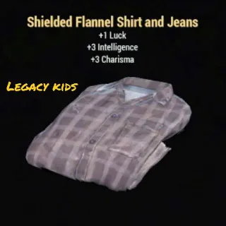 Shielded Flannel Shirt and Jeans (No Plan)