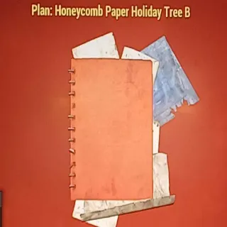 Honeycomb Paper Holiday Tree B