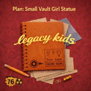 Small Vault Girl Statue