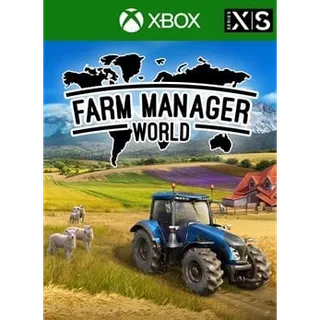 Farm Manager World - XBOX SERIES (Global Code)