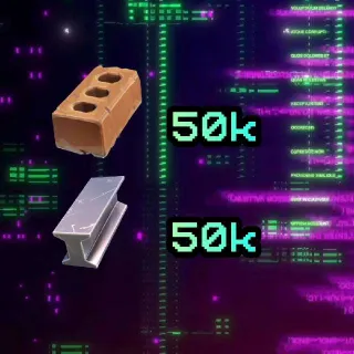 50k Metal & 50k Stone