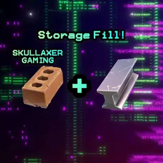 Storage Fill Brick Metal