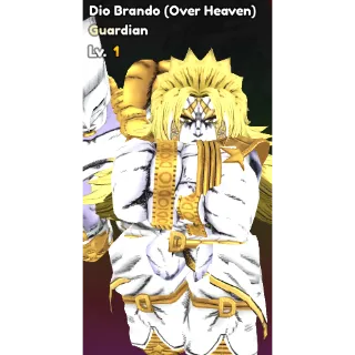 Anime Guardians | Dio Brando (Over Heaven)