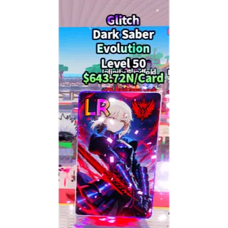 Anime Card Farm | 643.72N/Card | Glitch Dark Saber