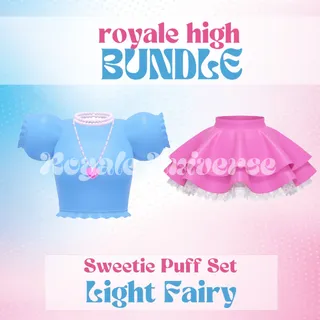 ROYALE HIGH SWEETIE PUFF SET