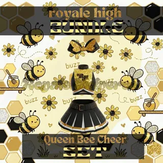 QUEEN BEE CHEER SET ROYALE HIGH