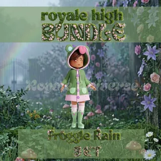  ROYALE HIGH FROGGIE RAIN SET