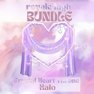 ROYALE HIGH CRYSTAL HEART THRONE HALo