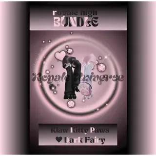 ROYALE HIGH KITTY KLAWS PAWS 🖤 DARK KITTY