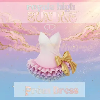 ROYALE HIGH Prom Queen Dress 👑 Light Fairy