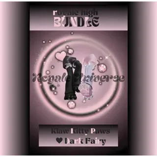 ROYALE HIGH KITTY KLAWS PAWS 🖤 DARK KITTY