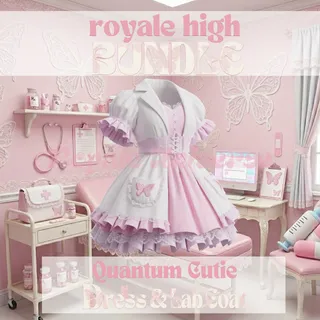 ROYALE HIGH QUANTUM CUTIE DRESS & LAb cost