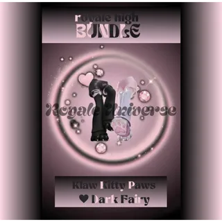 ROYALE HIGH KITTY KLAWS PAWS 🖤 DARK kitty