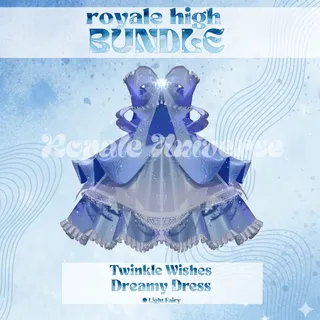 ROYALE HIGH TWINKLE WISHES DREAMY DRess