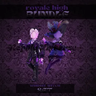 ROYALE HIGH WHIMSY WITCH SET