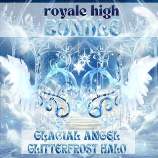 ROYALE HIGH GLACIAL ANGEL ❄️ GLITTERFROST HALO