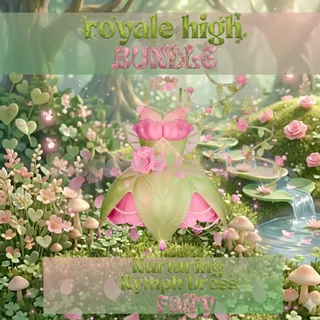 ROYALE HIGH NURTURING NYMPH DRESS NATURE FAIRY
