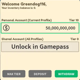 50B ROBLOX ISLANDS COINS