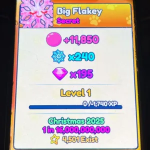 SHINY BIG FLAKEY ❄️