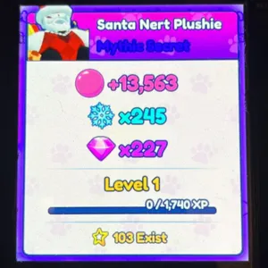 MYTHIC SANTANERT PLUSHIE