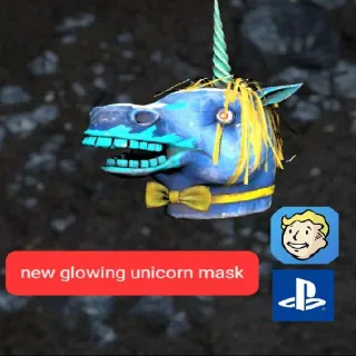 Glowing Unicorn Mask