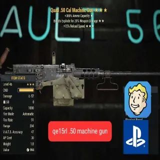 Qe15rl .50  Machine Gun