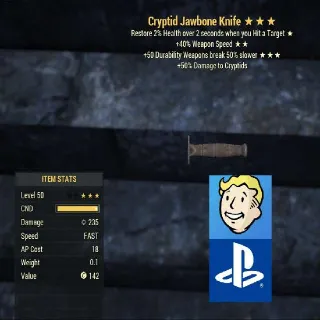 Rare invisible knife