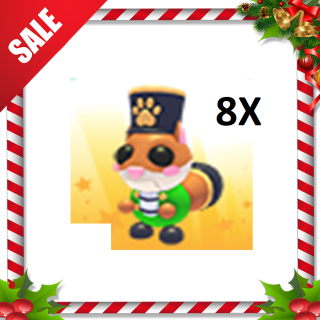 8x nutcracker squirrel - adopt me - Game Items - Gameflip