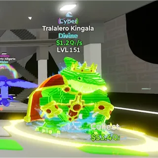 Go Up For Brainrots Tralalero Kingala