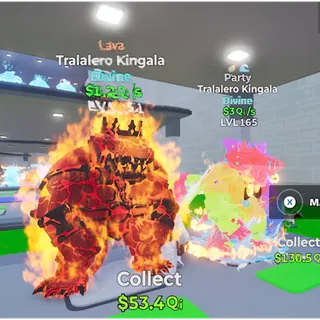 Go Up For Brainrots Tralalaero Kingala x2