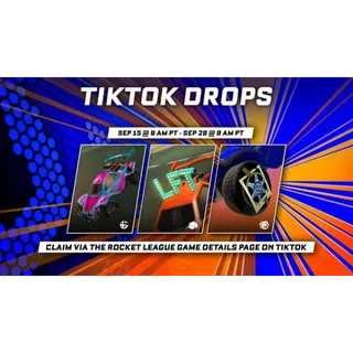 Rocket League TikTok Drops 2026 World Championship FULL SET