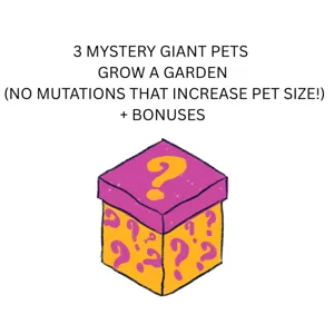 GIANT GROW A GARDEN PETS