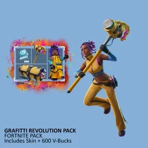 Graffiti Revolution Pack - Fortnite