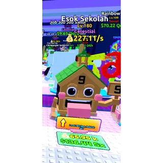 Maxing any 2 pet to level 180