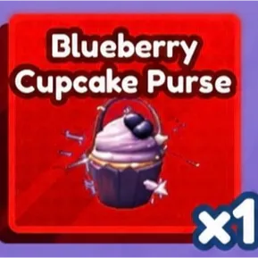 Blueberry Cupcake Purse