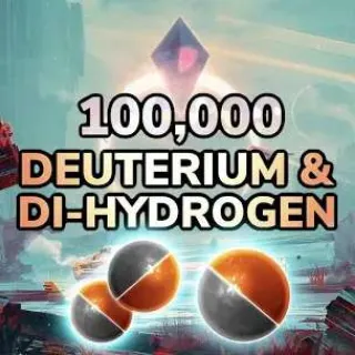100,000 deuterium/Di-hydrogen