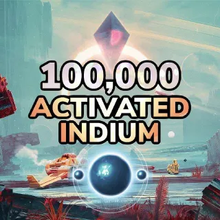 100,000 Activated Indium Or Indium