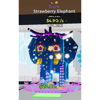 Strawberry Elephant RAVE