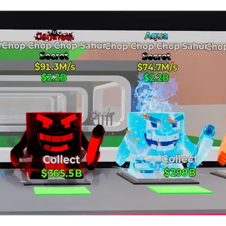 *BUNDLE* 5x Chop Chop Chop Sahur