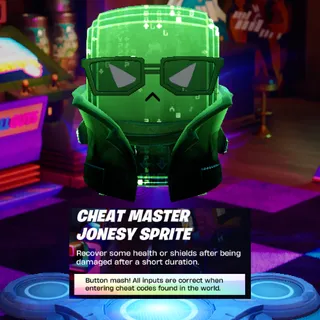 Cheat master Jonesy sprite