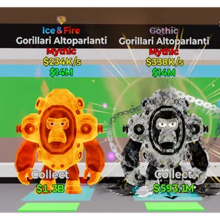 2x Gorillari Altoparlanti