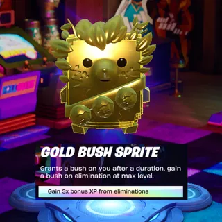 Gold Bush Sprite