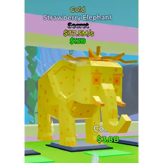 Gold Strawberry Elephant 37.5M/s