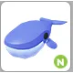 NEON BLUE WHALE - ADOPT ME