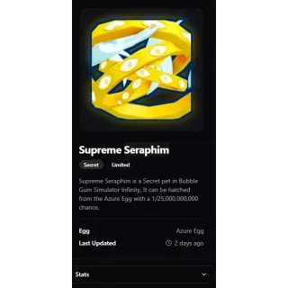 SUPREME SERAPHIM I BGSI