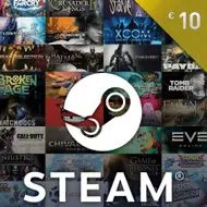 €10.00 Steam Gift Card EUROPE