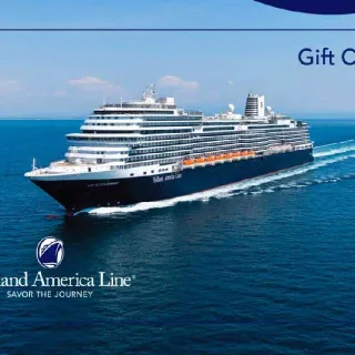 $1000.00 Holland America Line Gift Card