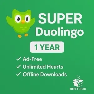 Super Duolingo | 1 Year - All Devices