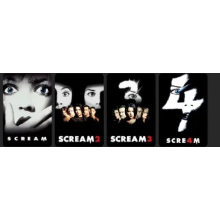 Scream 1,2,3,4 movie link